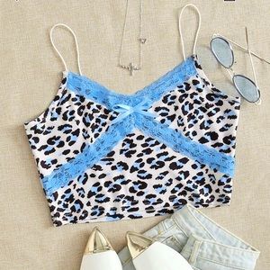 Leopard cami